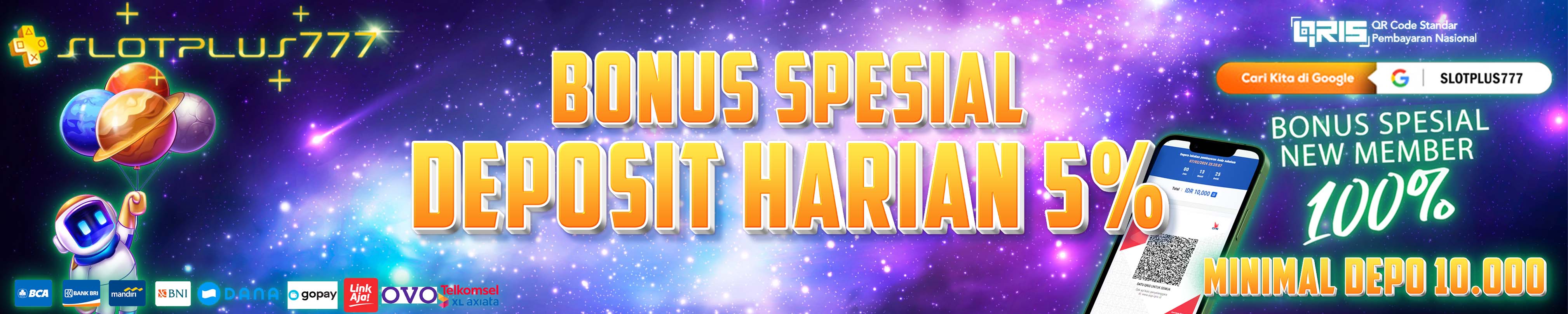 SLOTPLUS777 BONUS DEPOSIT HARIAN 5%